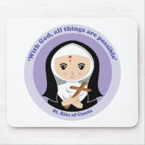 St. Rita of Cascia Mouse Pads