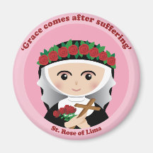 St. Rose of Lima Magnets