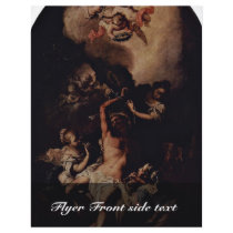 St. Sebastian By Unterberger Michelangelo Custom Flyer
