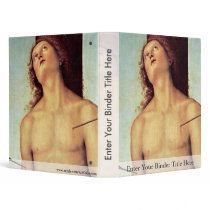 St Sebastian'S Details By Perugino Pietro 3 Ring Binders