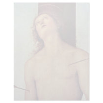 St Sebastian'S Details By Perugino Pietro Customized Letterhead