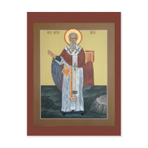 St. Silas Prayer Card postcards by bugbrain St. Silas Prayer Card postcards