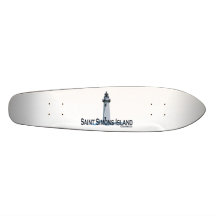 St. Simons Island. Skate Board Deck