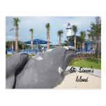 St. Simon's Island Travel Postcard