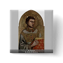 St. Stephen By Giotto Di Bondone Pins