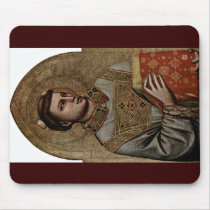 St. Stephen By Giotto Di Bondone Mouse Pad