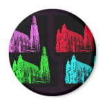 St. Stephen's Cathedral Collage magnets