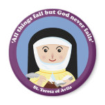 St. Teresa of Avila magnets