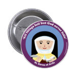 St. Teresa of Avila buttons