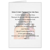 St Therese cards