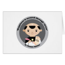 St. Thomas Aquinas Greeting Cards