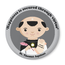 St. Thomas Aquinas Refrigerator Magnets
