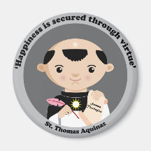 St. Thomas Aquinas Refrigerator Magnets