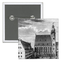 St. Thomas Church and School in Leipzig, 1723 Pins