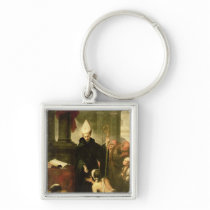 St. Thomas of Villanueva Distributing Alms, 1678 Keychains