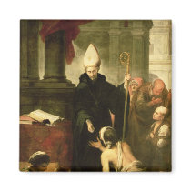 St. Thomas of Villanueva Distributing Alms, 1678 Magnets