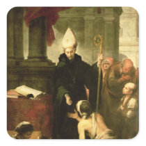 St. Thomas of Villanueva Distributing Alms, 1678 Stickers
