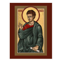 St. Thomas Prayer Card Postcards