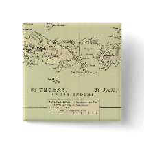 St Thomas, St Jan, St Crook Pinback Button