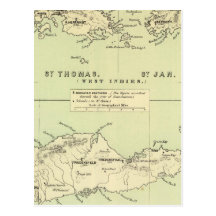 St Thomas, St Jan, St Crook Post Card