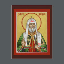 St. Tikhon Prayer Card postcards