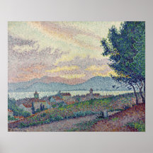 St. Tropez, Pinewood, 1896 Print