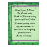 St. Urho Story Greeting Card    Customize It?