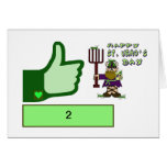 St. Urho's Day Popularity Card  Customize It! cards