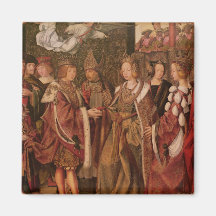 St. Ursula and Prince Etherius Refrigerator Magnets