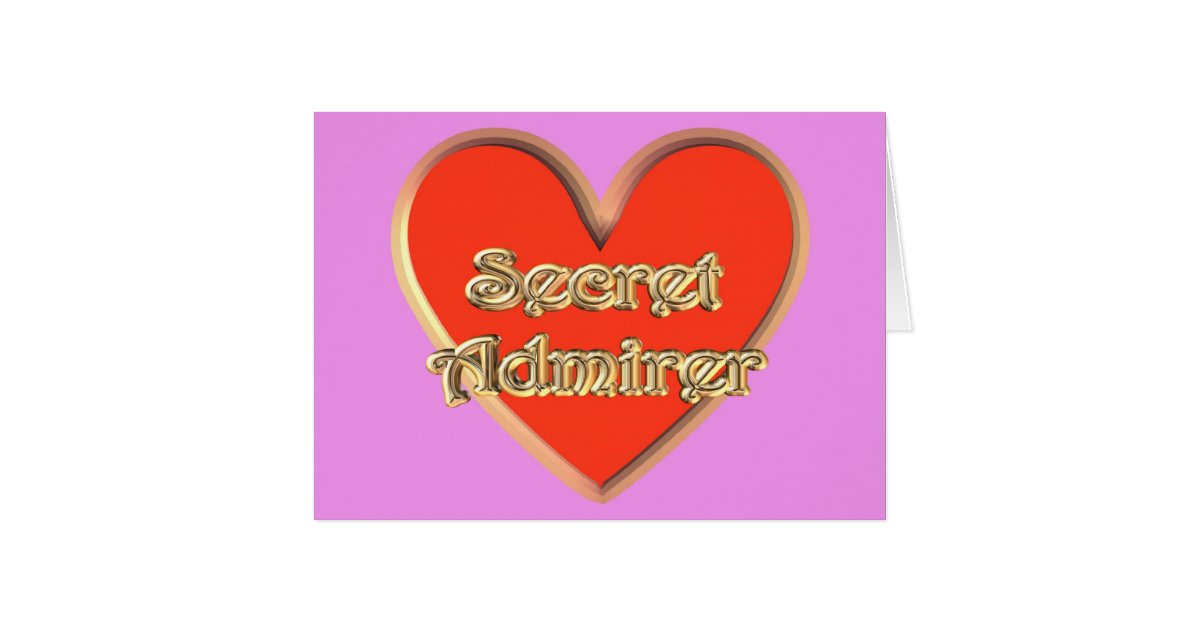 valentines card for secret lover st s day secret admirer card zazzle valentines card for secret lover st s day secret admirer card zazzle