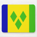 St. Vincent and the Grenadines Flag Mousepad by jacinto888 St. Vincent and the Grenadines Flag Mousepad