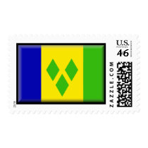 St. Vincent and the Grenadines Flag postage