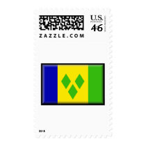 St. Vincent and the Grenadines Flag postage