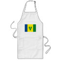 St. Vincent Flag Apron