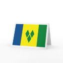 St. Vincent Flag Greeting Card