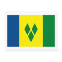 St. Vincent Flag Postcard