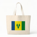 St. Vincent Flag Tote Bag