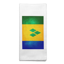 St. Vincent & the Grenadines Flag Napkin