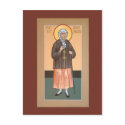 St. Xenia of St. Petersburg Prayer Card postcards