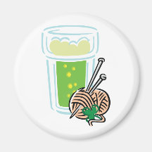 St. Yarnies Day Fridge Magnet