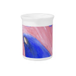 Stabat Mater Dolorosa Blue (  expressionism) Pitcher
