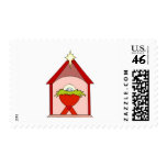 Stable Baby Jesus Crib Stamps