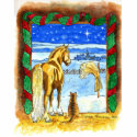 Stable Christmas photo sculptures