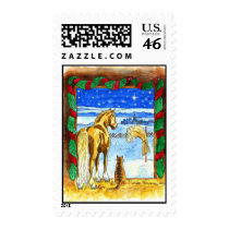 Stable Christmas postage