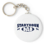 Stabyhoun Dad Keychain