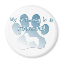 Stabyhoun Granddog magnets by MenagerieMayhem Stabyhoun Granddog magnets