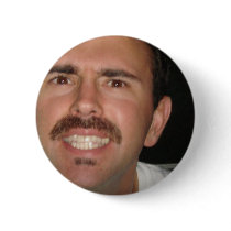 Stache Dude Ready to Strike buttons by crystalnunn Stache Dude Ready to Strike buttons