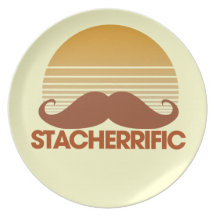 Stache Dinner Plate