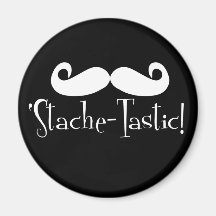 'Stache-tastic Refrigerator Magnets