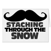 Staching through the Snow Greeting Cards